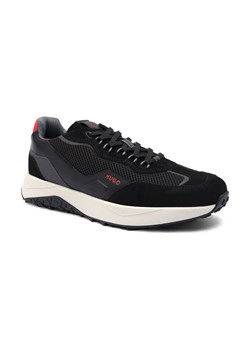 HUGO Sneakersy Kane | z dodatkiem skóry ze sklepu Gomez Fashion Store w kategorii Buty sportowe męskie - zdjęcie 184304320