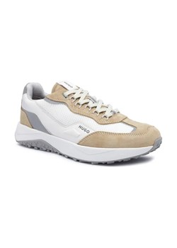 HUGO Sneakersy Kane | z dodatkiem skóry ze sklepu Gomez Fashion Store w kategorii Buty sportowe męskie - zdjęcie 184304364