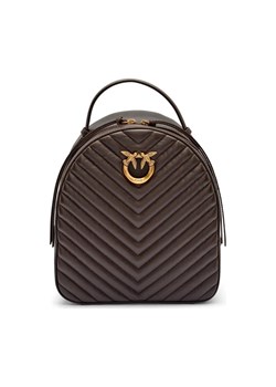 Pinko Skórzany plecak LOVE CLICK CLASSIC ze sklepu Gomez Fashion Store w kategorii Plecaki - zdjęcie 184304370