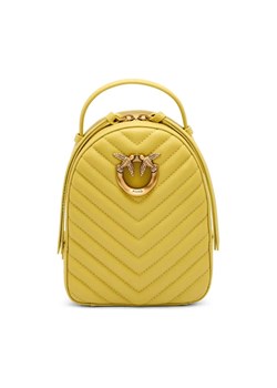 Pinko Skórzany plecak LOVE CLICK MINI ze sklepu Gomez Fashion Store w kategorii Plecaki - zdjęcie 184304442