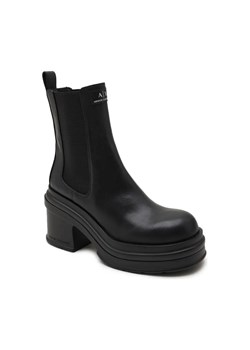 Armani Exchange Skórzane botki ze sklepu Gomez Fashion Store w kategorii Botki - zdjęcie 184304480