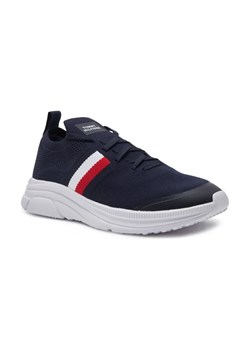 Tommy Hilfiger Sneakersy KNIT STRIPES ESS ze sklepu Gomez Fashion Store w kategorii Buty sportowe męskie - zdjęcie 184304582