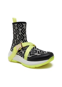Elisabetta Franchi Sneakersy | z dodatkiem skóry ze sklepu Gomez Fashion Store w kategorii Buty sportowe damskie - zdjęcie 184304613