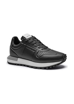 Emporio Armani Skórzane sneakersy ze sklepu Gomez Fashion Store w kategorii Buty sportowe męskie - zdjęcie 184304870