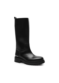 OFF-WHITE Skórzane oficerki ze sklepu Gomez Fashion Store w kategorii Kozaki damskie - zdjęcie 184304893