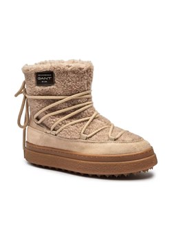 Gant Ocieplane śniegowce Snowhill | z dodatkiem skóry ze sklepu Gomez Fashion Store w kategorii Śniegowce damskie - zdjęcie 184304903