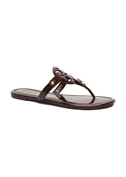 TORY BURCH Skórzane japonki MILLER ze sklepu Gomez Fashion Store w kategorii Klapki damskie - zdjęcie 184304963