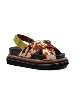 Kurt Geiger Skórzane sandały 225-ORSON ze sklepu Gomez Fashion Store w kategorii Sandały damskie - zdjęcie 184305153
