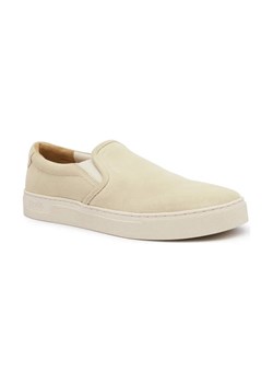 BOSS BLACK Skórzane slip on ze sklepu Gomez Fashion Store w kategorii Trampki męskie - zdjęcie 184305201