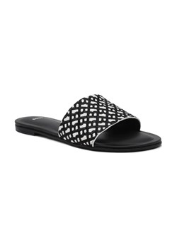 BOSS BLACK Klapki Millie_Slide_CVEB | z dodatkiem skóry ze sklepu Gomez Fashion Store w kategorii Klapki damskie - zdjęcie 184305202