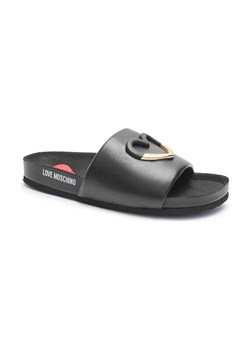 Love Moschino Skórzane klapki ze sklepu Gomez Fashion Store w kategorii Klapki damskie - zdjęcie 184305672