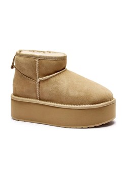 EMU Australia Skórzane śniegowce Stinger | z dodatkiem wełny ze sklepu Gomez Fashion Store w kategorii Śniegowce damskie - zdjęcie 184305761