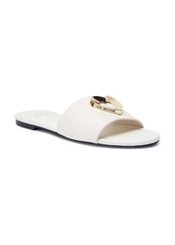 Love Moschino Skórzane klapki ze sklepu Gomez Fashion Store w kategorii Klapki damskie - zdjęcie 184305832