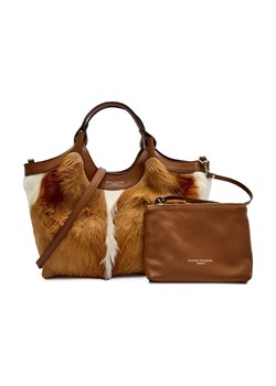GIANNI CHIARINI Skórzana torebka na ramię + saszetka DUA ze sklepu Gomez Fashion Store w kategorii Listonoszki - zdjęcie 184305870