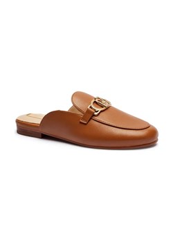 Liu Jo Skórzane mule EMEL 02 ze sklepu Gomez Fashion Store w kategorii Klapki damskie - zdjęcie 184305912