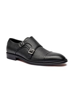 BOSS BLACK Skórzane monki Derrek_Monk_grctly ze sklepu Gomez Fashion Store w kategorii Półbuty męskie - zdjęcie 184305990