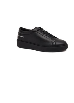 Karl Lagerfeld Trampki FLINT Lace Lo Lthr | z dodatkiem skóry ze sklepu Gomez Fashion Store w kategorii Trampki męskie - zdjęcie 184305993