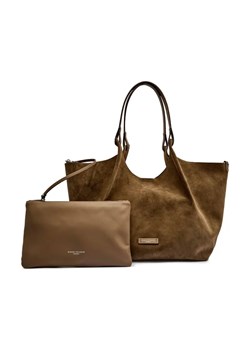 GIANNI CHIARINI Skórzana shopperka + saszetka DUA ze sklepu Gomez Fashion Store w kategorii Torby Shopper bag - zdjęcie 184306110