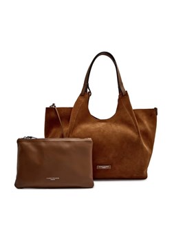 GIANNI CHIARINI Skórzana shopperka + saszetka DUA ze sklepu Gomez Fashion Store w kategorii Torby Shopper bag - zdjęcie 184306121