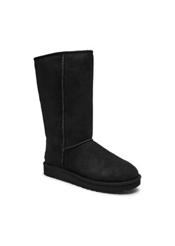 UGG Skórzane śniegowce CLASSIC TALL II | z dodatkiem wełny ze sklepu Gomez Fashion Store w kategorii Śniegowce damskie - zdjęcie 184306133