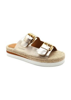 See By Chloé Skórzane klapki GLYN ze sklepu Gomez Fashion Store w kategorii Klapki damskie - zdjęcie 184306144