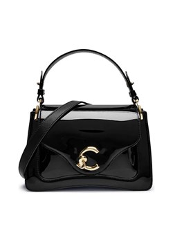 Coccinelle Skórzany kuferek COCCINELLE C-ME PATENT ze sklepu Gomez Fashion Store w kategorii Kuferki - zdjęcie 184306170