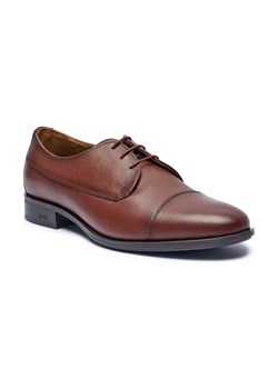 BOSS BLACK Skórzane derby ze sklepu Gomez Fashion Store w kategorii Buty eleganckie męskie - zdjęcie 184306263