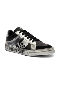 Philipp Plein Skórzane trampki - id: PN244M000034270 - marki Gomez Fashion Store - 184306300 Philipp Plein Skórzane trampki ze sklepu Gomez Fashion Store w kategorii Trampki męskie - zdjęcie 184306300