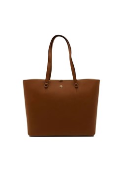 LAUREN RALPH LAUREN Skórzana shopperka KARLY ze sklepu Gomez Fashion Store w kategorii Torby Shopper bag - zdjęcie 184306324