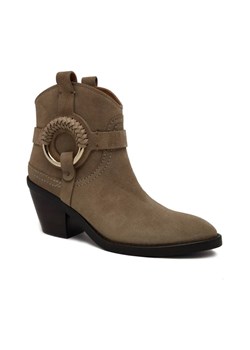 See By Chloé Skórzane kowbojki ze sklepu Gomez Fashion Store w kategorii Botki - zdjęcie 184306333