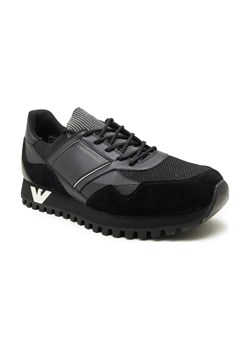 Emporio Armani Skórzane sneakersy ze sklepu Gomez Fashion Store w kategorii Buty sportowe męskie - zdjęcie 184306400