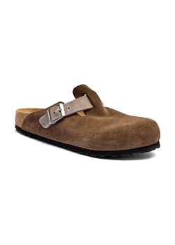 Birkenstock Skórzane mule Boston LEVE/LEOI ze sklepu Gomez Fashion Store w kategorii Klapki męskie - zdjęcie 184306661