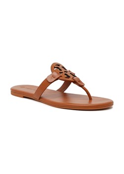 TORY BURCH Skórzane japonki Miller ze sklepu Gomez Fashion Store w kategorii Klapki damskie - zdjęcie 184306764