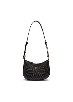 Pinko Skórzana torebka na ramię HALF MOON BABY ze sklepu Gomez Fashion Store w kategorii Listonoszki - zdjęcie 184306943