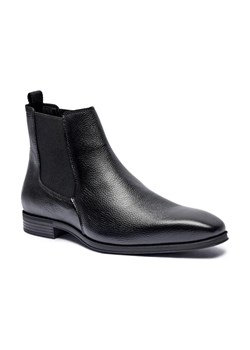 BOSS BLACK Skórzane sztyblety Theon ze sklepu Gomez Fashion Store w kategorii Buty zimowe męskie - zdjęcie 184306992