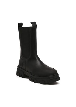 Joop! Skórzane sztyblety unico camy chelsea ze sklepu Gomez Fashion Store w kategorii Botki - zdjęcie 184307023