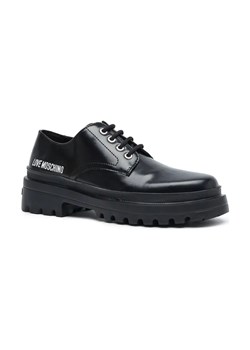 Love Moschino Skórzane półbuty ze sklepu Gomez Fashion Store w kategorii Półbuty damskie - zdjęcie 184307091