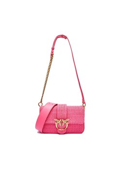 Pinko Torebka na ramię LOVE ONE MINI SLOUCHY | z dodatkiem skóry ze sklepu Gomez Fashion Store w kategorii Listonoszki - zdjęcie 184307113