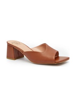 Liu Jo Skórzane klapki JUDY 01 ze sklepu Gomez Fashion Store w kategorii Klapki damskie - zdjęcie 184307151