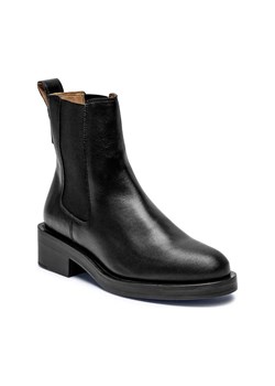 BOSS BLACK Skórzane botki Iryna ze sklepu Gomez Fashion Store w kategorii Botki - zdjęcie 184307153
