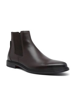 HUGO Skórzane sztyblety Kerr Cheb lt ze sklepu Gomez Fashion Store w kategorii Buty zimowe męskie - zdjęcie 184307190