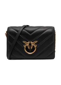 Pinko Skórzana torebka na ramię LOVE CLICK CLASSIC SHEEP NAPPA ze sklepu Gomez Fashion Store w kategorii Listonoszki - zdjęcie 184307243