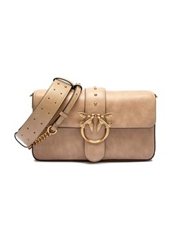 Pinko Skórzana torebka na ramię LOVE ONE CLASSIC SLOUCHY ze sklepu Gomez Fashion Store w kategorii Listonoszki - zdjęcie 184307244