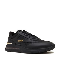 BOSS BLACK Skórzane sneakersy Kurt Runn mnmx ze sklepu Gomez Fashion Store w kategorii Buty sportowe męskie - zdjęcie 184307250
