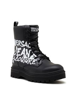Versace Jeans Couture Skórzane buty wysokie ze sklepu Gomez Fashion Store w kategorii Buty zimowe męskie - zdjęcie 184307370