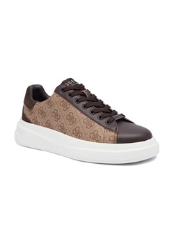 Guess Sneakersy ELBA | z dodatkiem skóry ze sklepu Gomez Fashion Store w kategorii Trampki damskie - zdjęcie 184307374