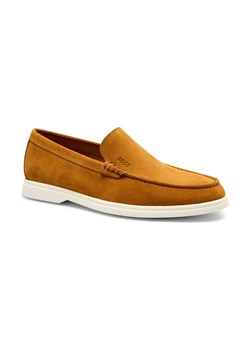BOSS BLACK Skórzane loafersy Sienne_Loaf_sd_N ze sklepu Gomez Fashion Store w kategorii Mokasyny męskie - zdjęcie 184307410
