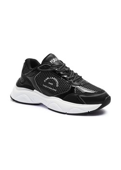 Karl Lagerfeld Sneakersy KOMET Maison | z dodatkiem skóry ze sklepu Gomez Fashion Store w kategorii Buty sportowe męskie - zdjęcie 184307422