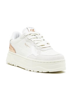 Pepe Jeans London Skórzane sneakersy KORE SUN ze sklepu Gomez Fashion Store w kategorii Buty sportowe damskie - zdjęcie 184307454