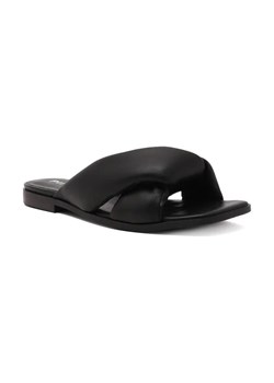 Pinko Skórzane klapki PAULINE CIABATTA ze sklepu Gomez Fashion Store w kategorii Klapki damskie - zdjęcie 184307474